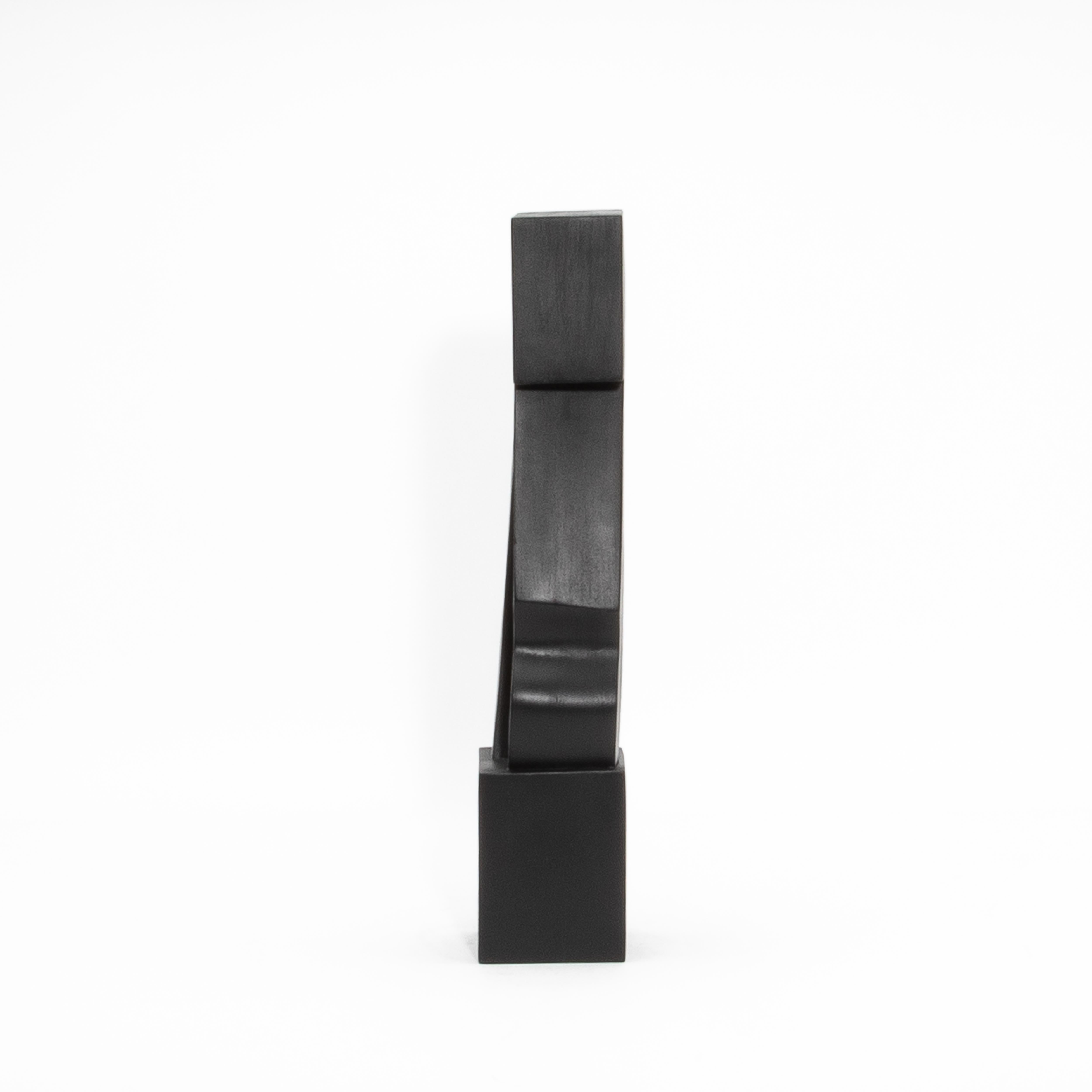 Moderno Scultura astratta moderna in Oak nero di Patrick Coard Paris in vendita