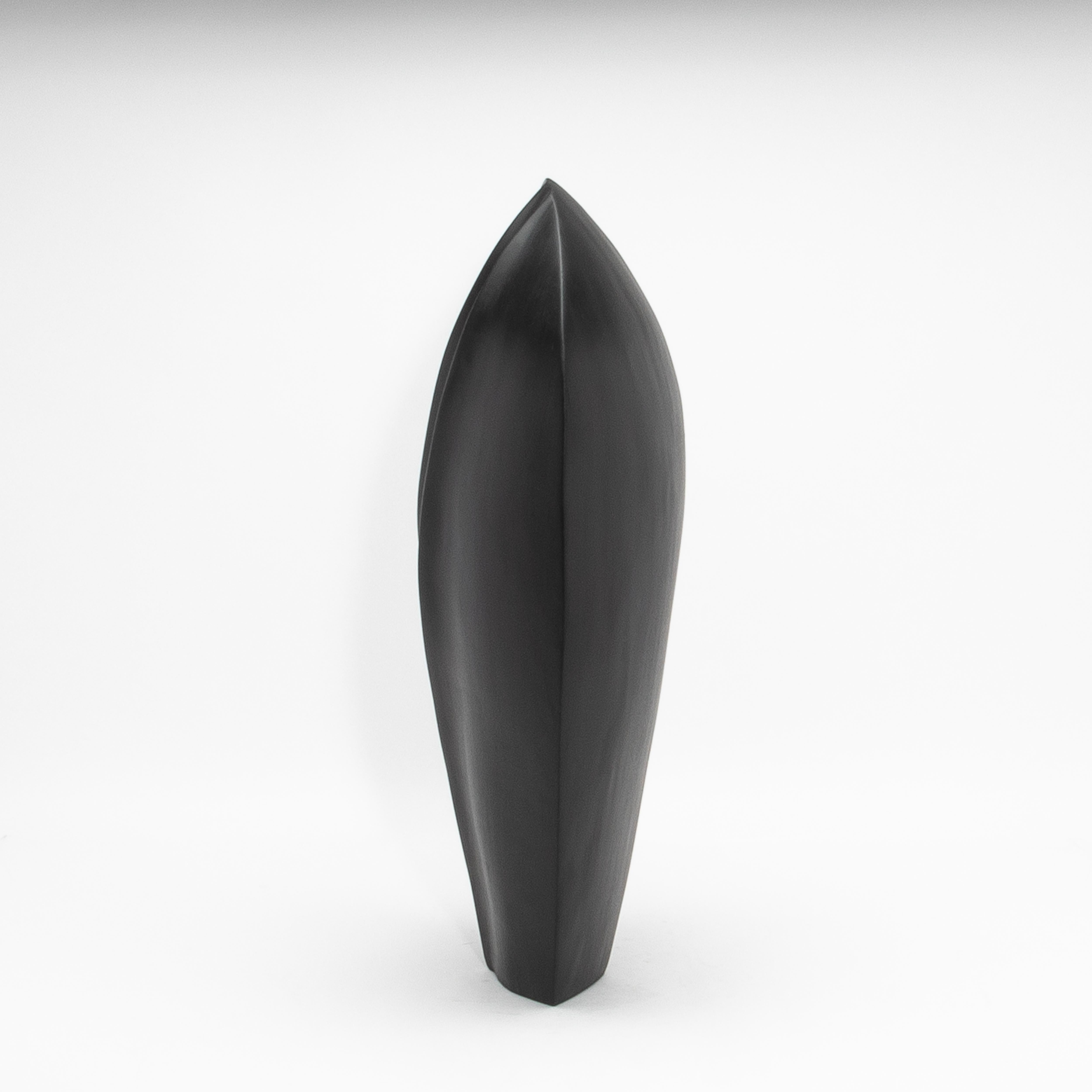 Philippine Modern Abstract Sculpture in Black Oak by Patrick Coard Paris For Sale
