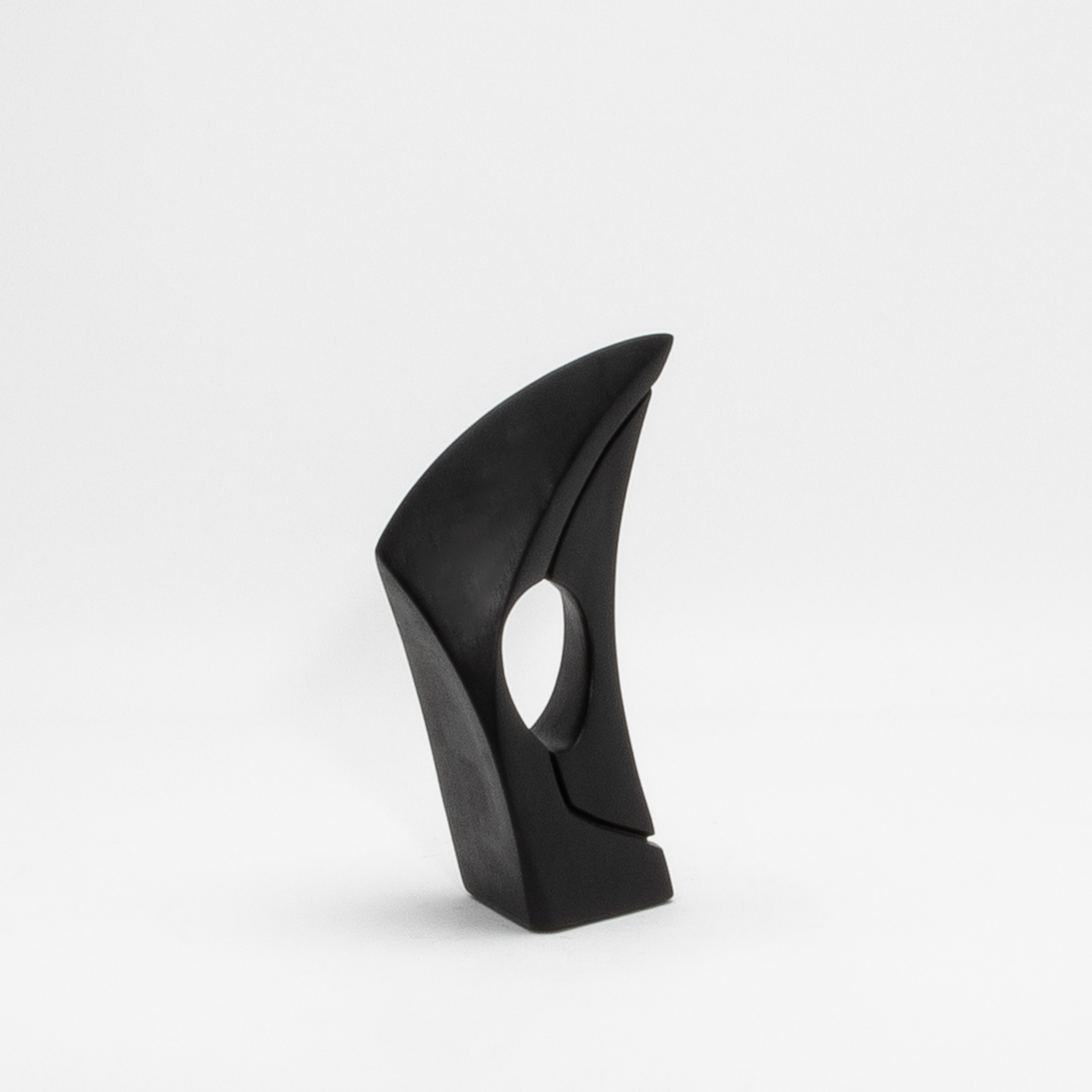 XXI secolo e contemporaneo Scultura astratta moderna in Oak nero di Patrick Coard Paris in vendita