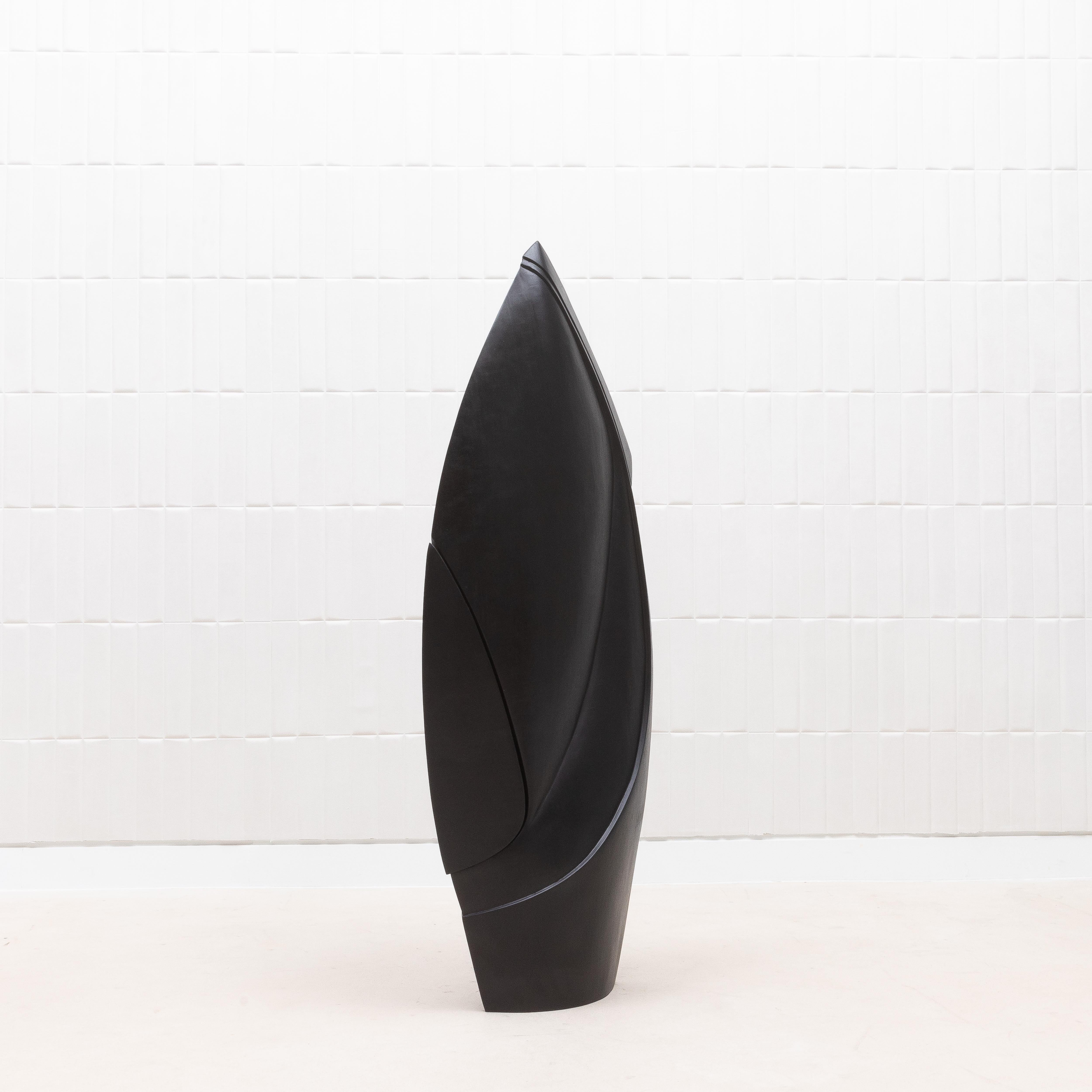 Scultura astratta moderna in acciaio lucido di Patrick Coard Paris in vendita 3