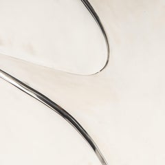 Modern Abstract Sculpture in Stainless Steel by Patrick Coard Paris