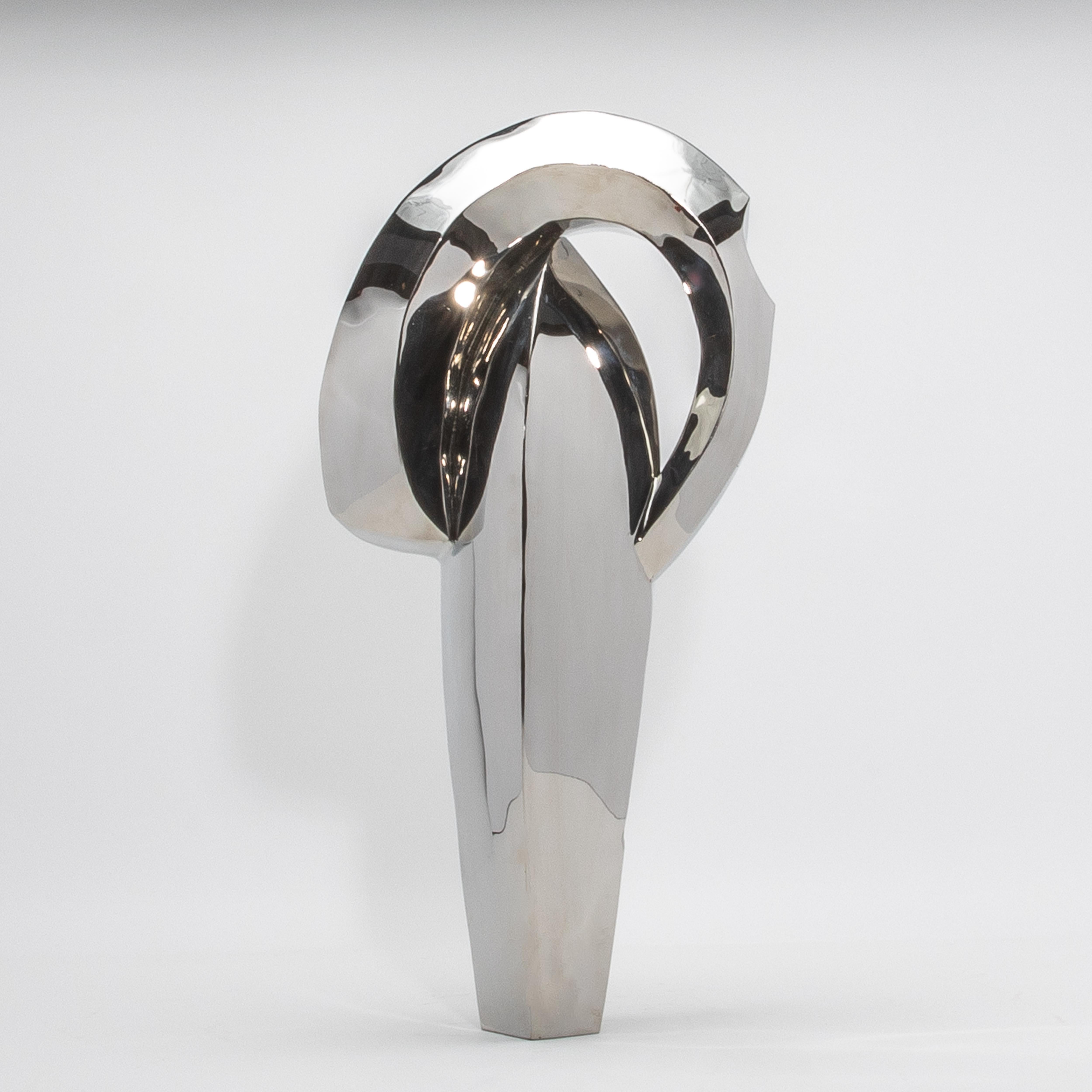 Escultura abstracta moderna de acero inoxidable de Patrick Coard Paris Siglo XXI y contemporáneo en venta