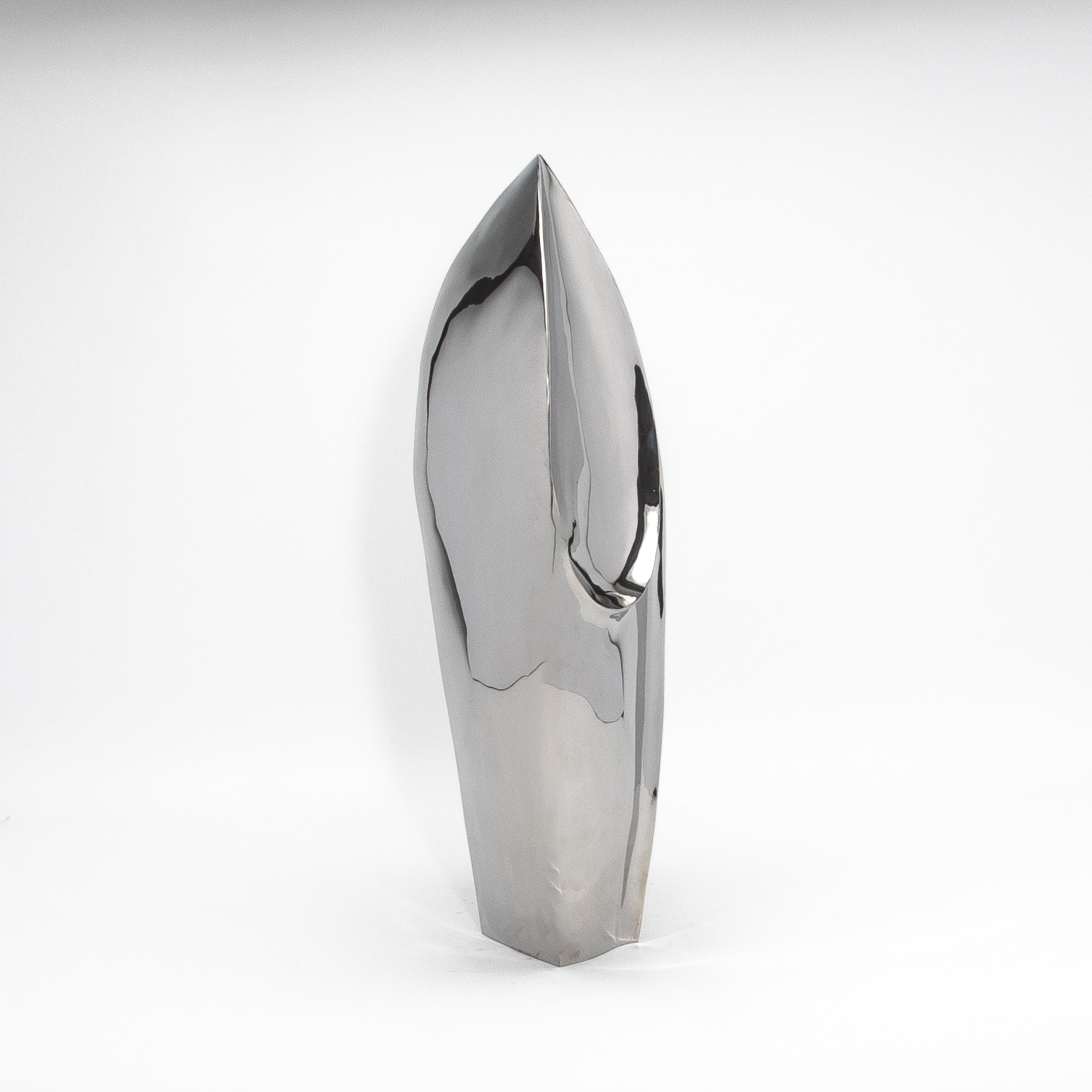 XXI secolo e contemporaneo Scultura astratta moderna in acciaio inossidabile di Patrick Coard Paris in vendita