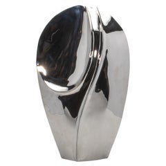 Modern Abstract Sculpture in Stainless Steel by Patrick Coard Paris