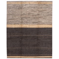 Modern Abstract Tibetan Room Size Wool Rug