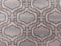 Modern Abstract Tibetan Venetto Wool Rug by Doris Leslie Blau