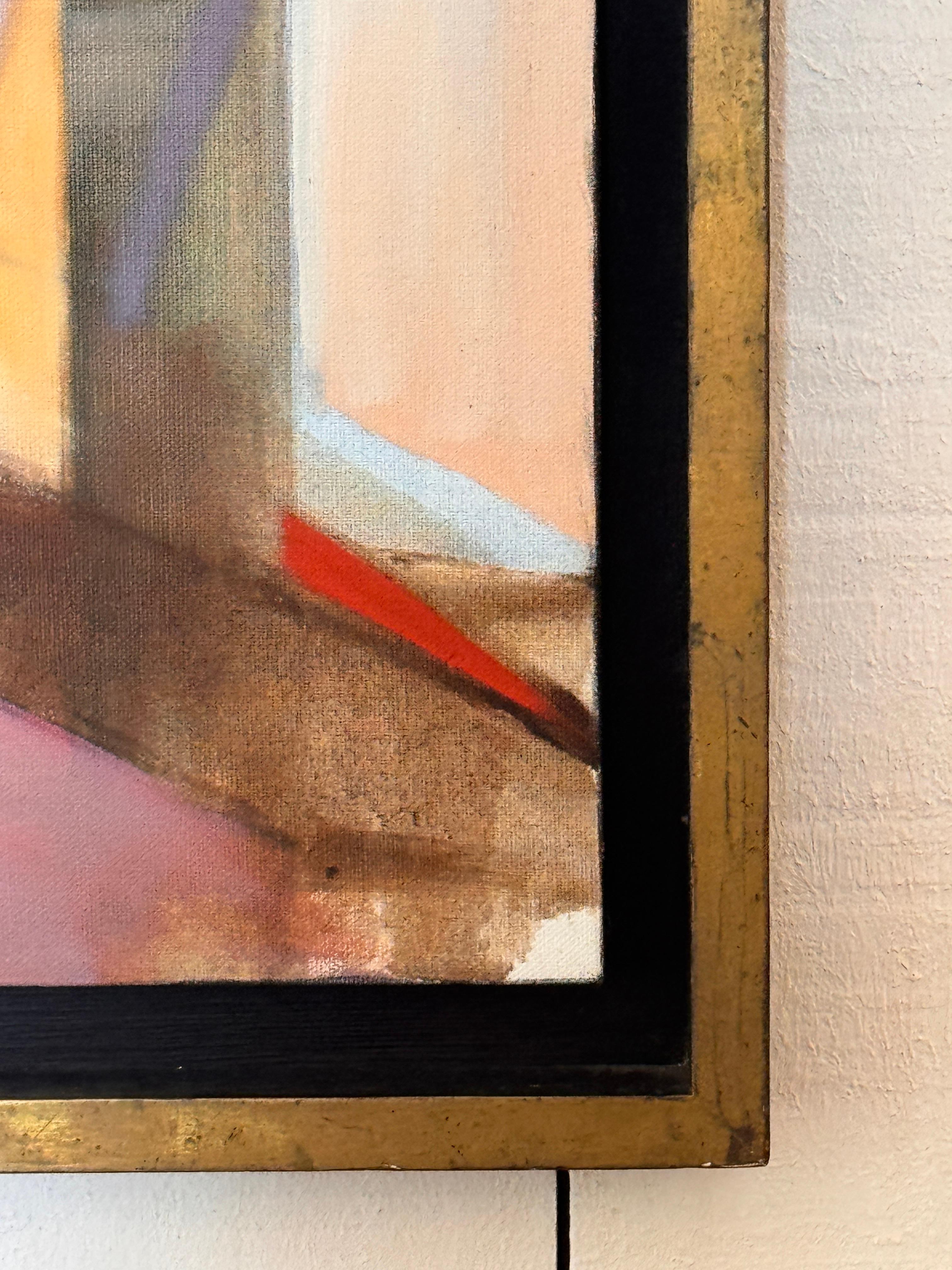 Moderner Abstrakt mit nackten Figuren im Angebot 2