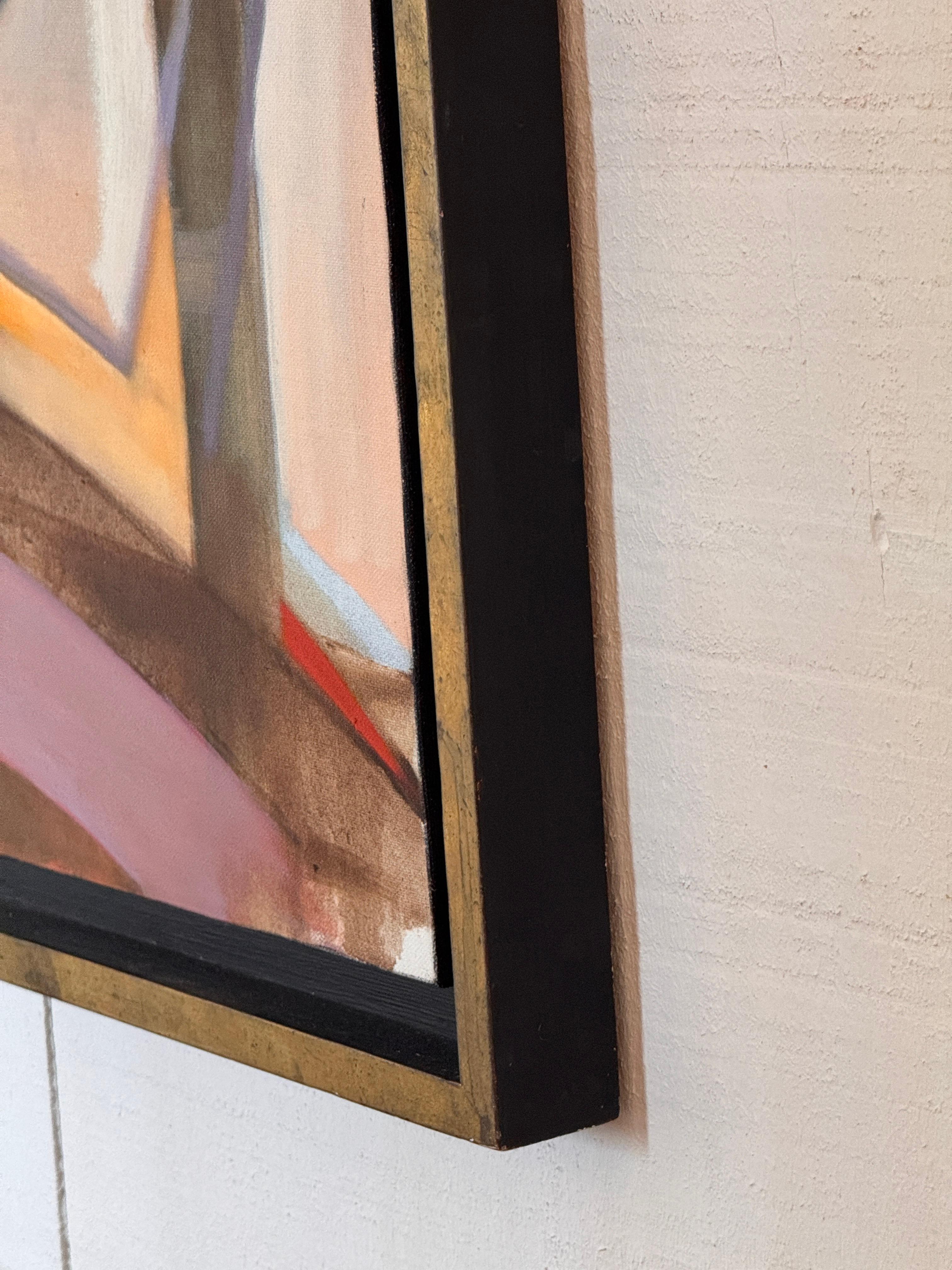 Moderner Abstrakt mit nackten Figuren im Angebot 3