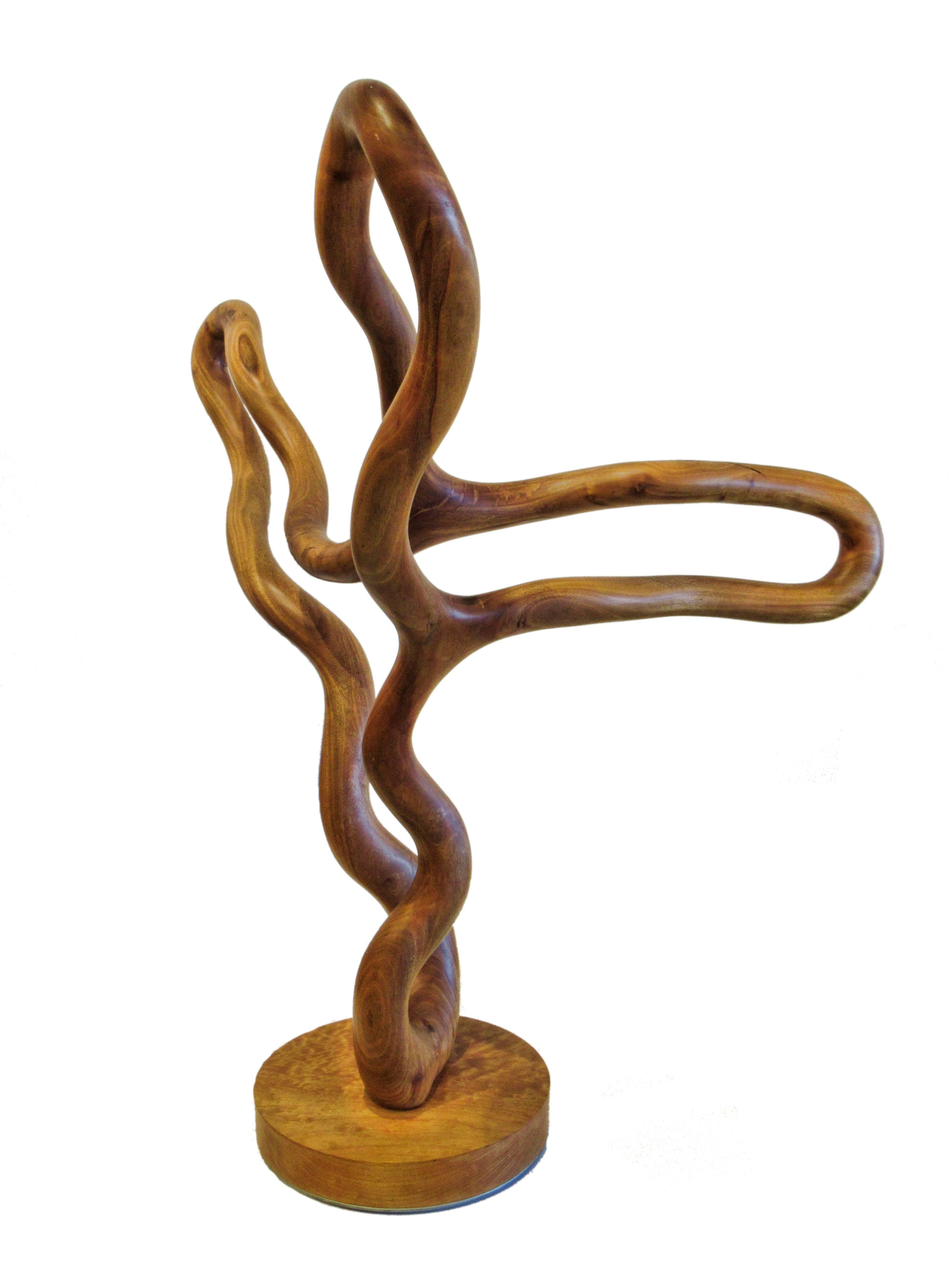 Modern Abstract Wood Sculpture by C.H. Hansen 5