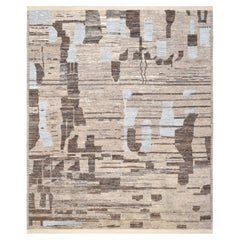 Modern Abstract Wool Rug  13'x15'7''