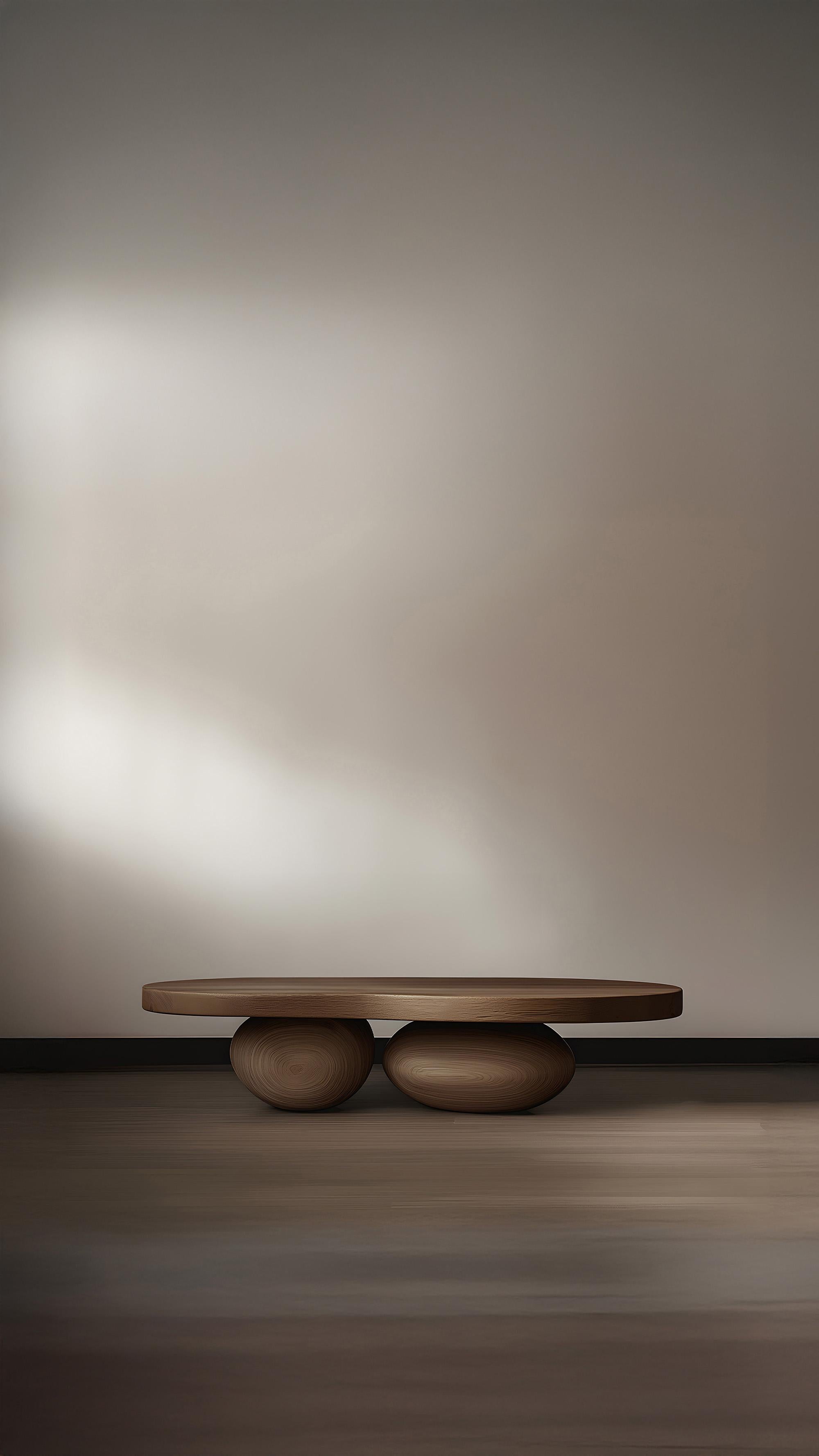 Moderner Beistelltisch Serie 30 - Sereno von Joel Escalona aus Massivholz (Mexikanisch) im Angebot