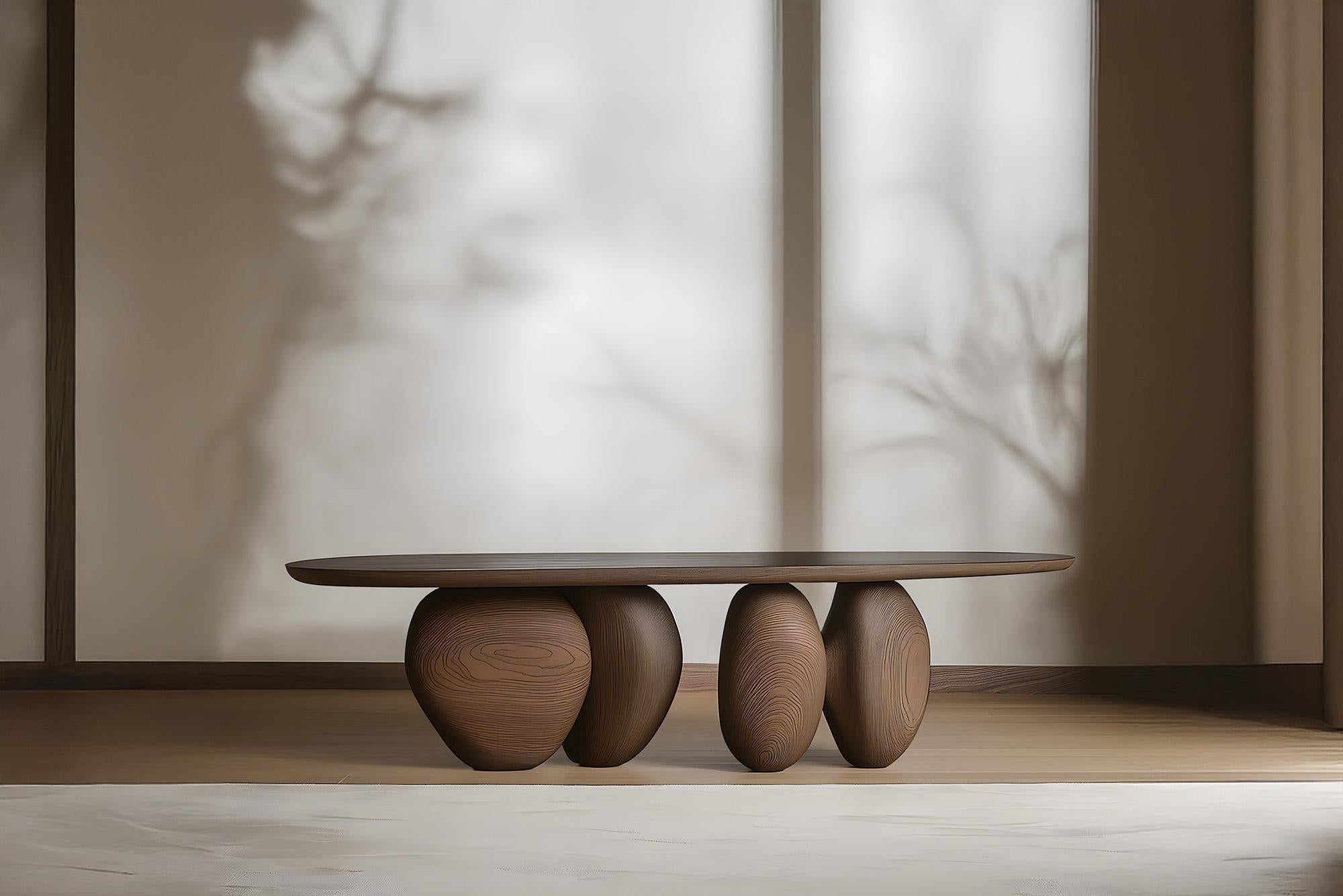 Brutalisme Table d'appoint moderne Serie 48 - Sereno by Joel Escalona with Organic Design en vente