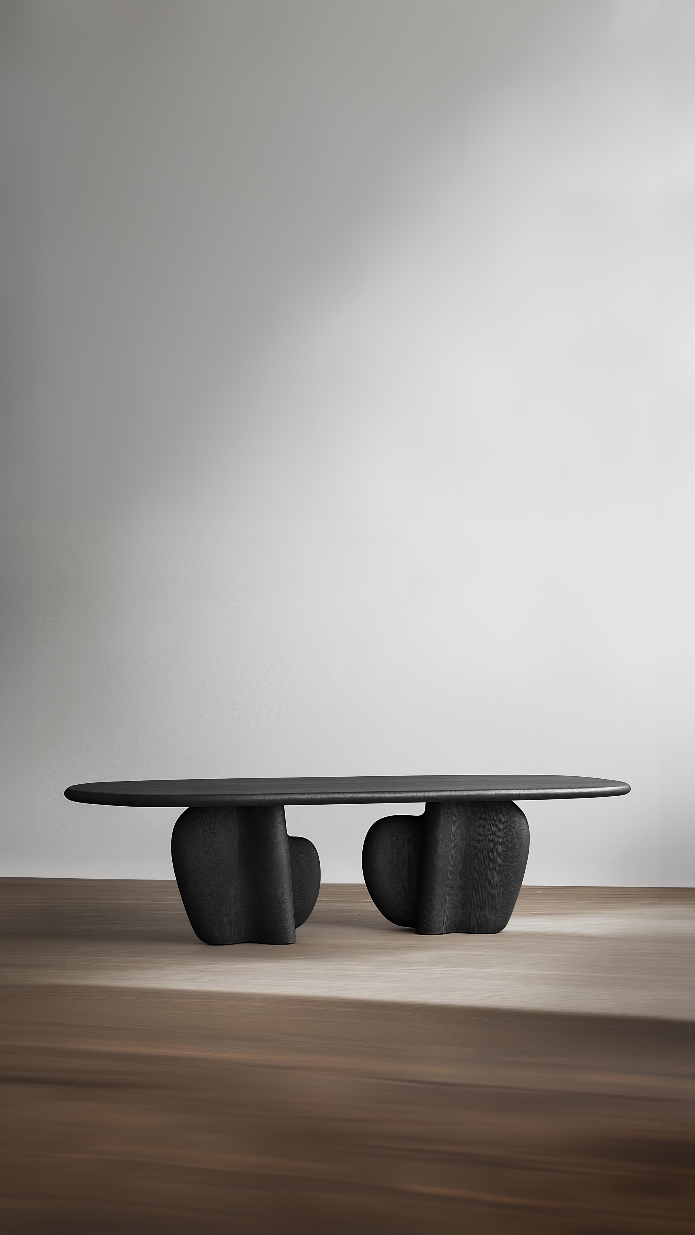 Legno massiccio Tavolino moderno Serie 68 - Sereno di Joel Escalona per il soggiorno in vendita