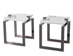 Modern Acrylic Accent Tables