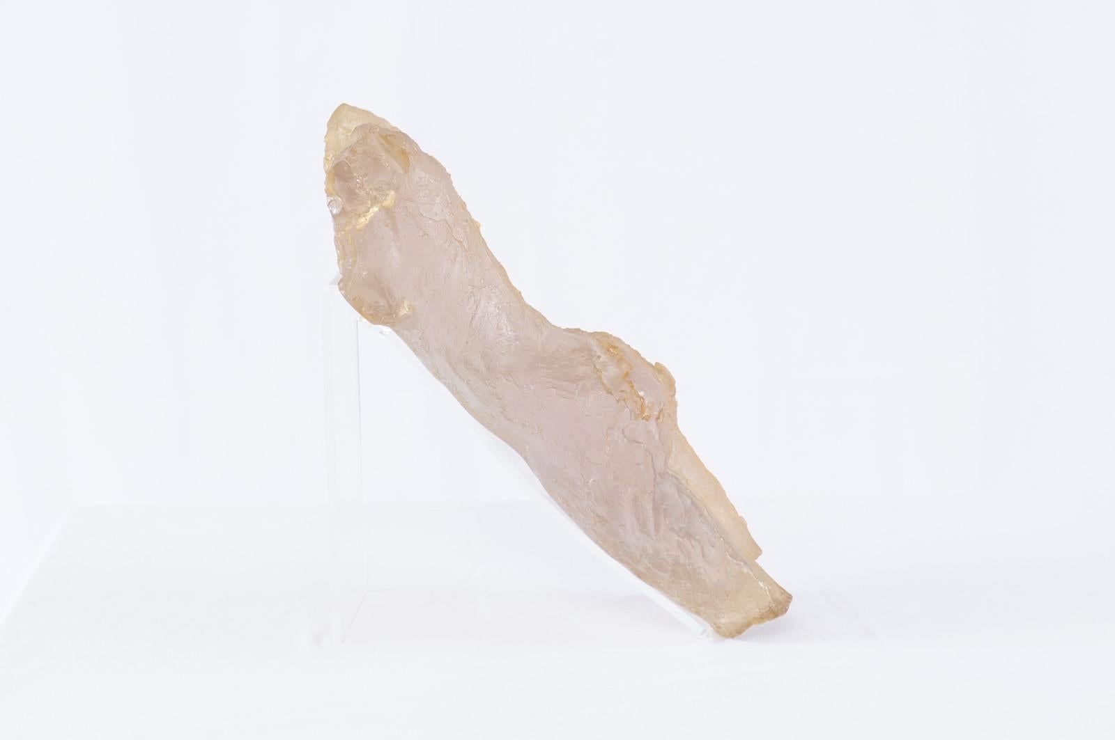 20th Century Modern Acrylic Nude Female Torso Sculpture 16