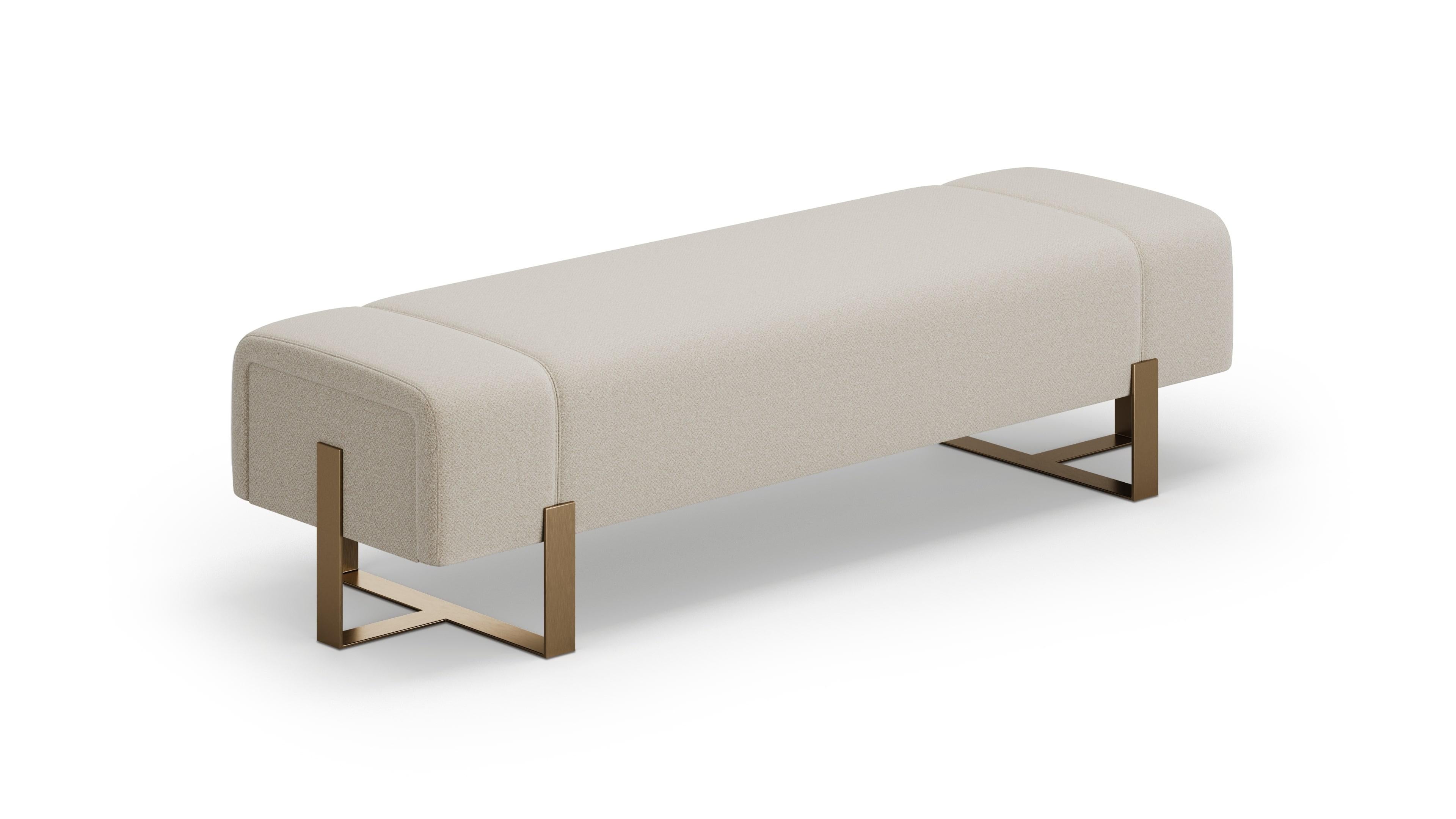 Banco moderno Adeline con patas metálicas By Elbra Home en Nuevo estado para la venta en Freamunde, PT