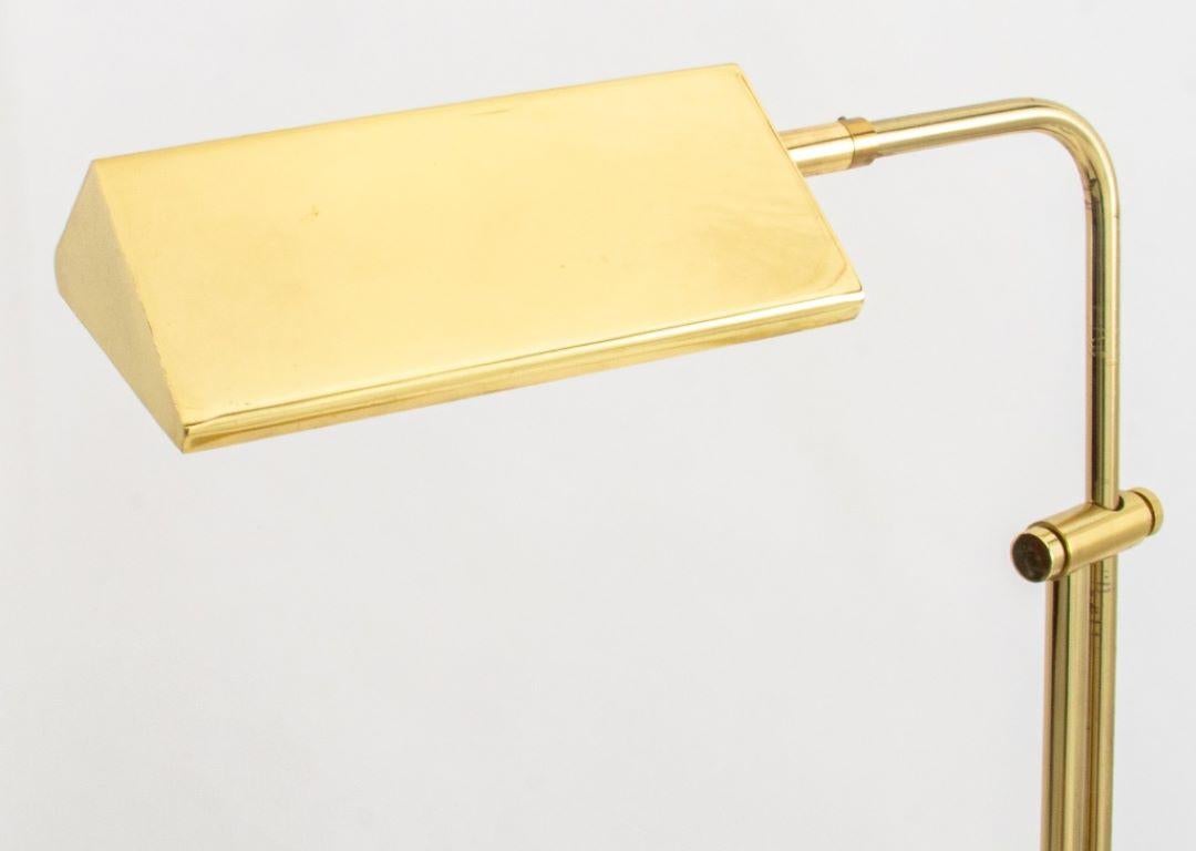 Modern Adjustable Brass Floor Lamp For Sale 6