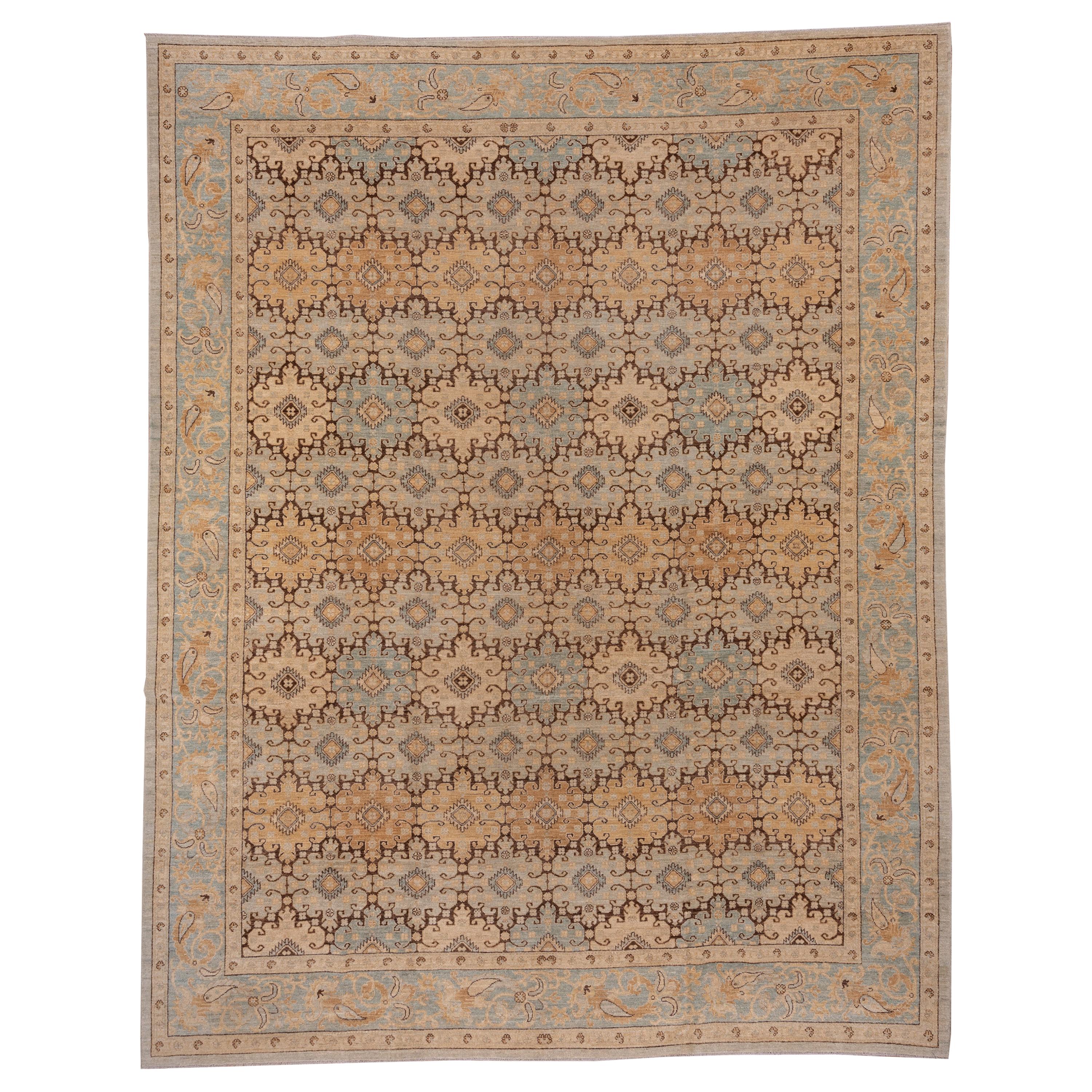 Brown Afghan Carpet For Sale at 1stDibs