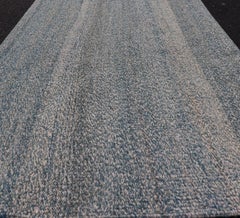 Modern Afghan Kilim Rug in Soft Blue and Gray Tones 2'2 x 3'4