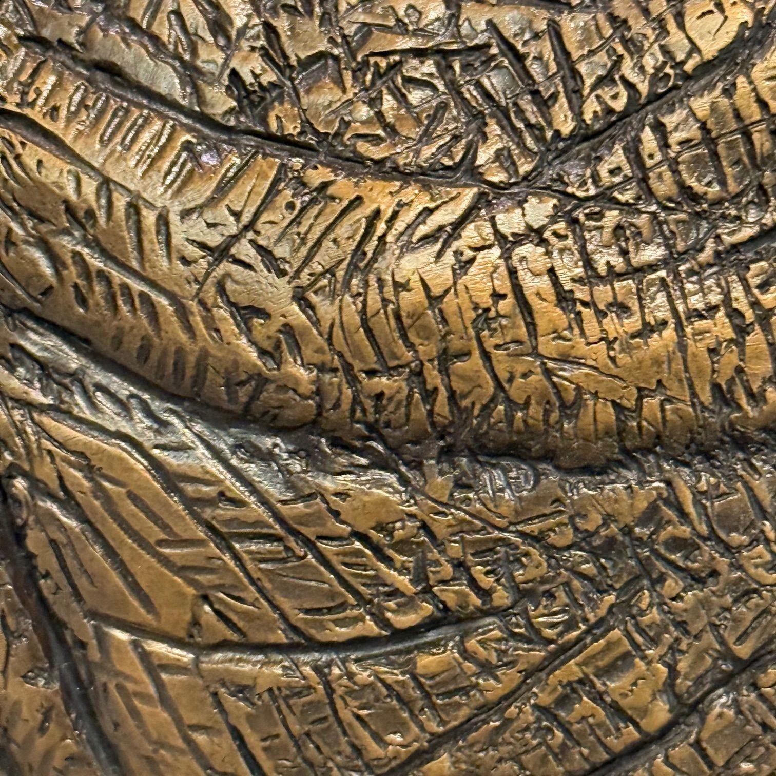 Moderne afrikanische Elefantenskulptur, Heißgussbronze-Skulptur, amerikanisch, 21. Jahrhundert. im Angebot 6