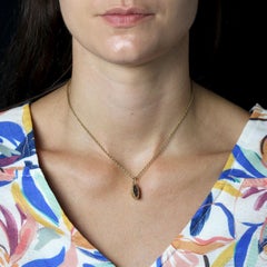 Modern Agate Geode Charm Pendant