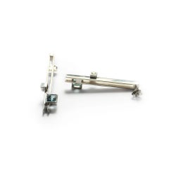 X Modern Age Aquamarine 18k gold earrings