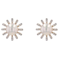 Pearl Stud Earrings