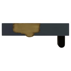 Modern Alma Console Table, Brass, Handmade in Portugal by Greenapple