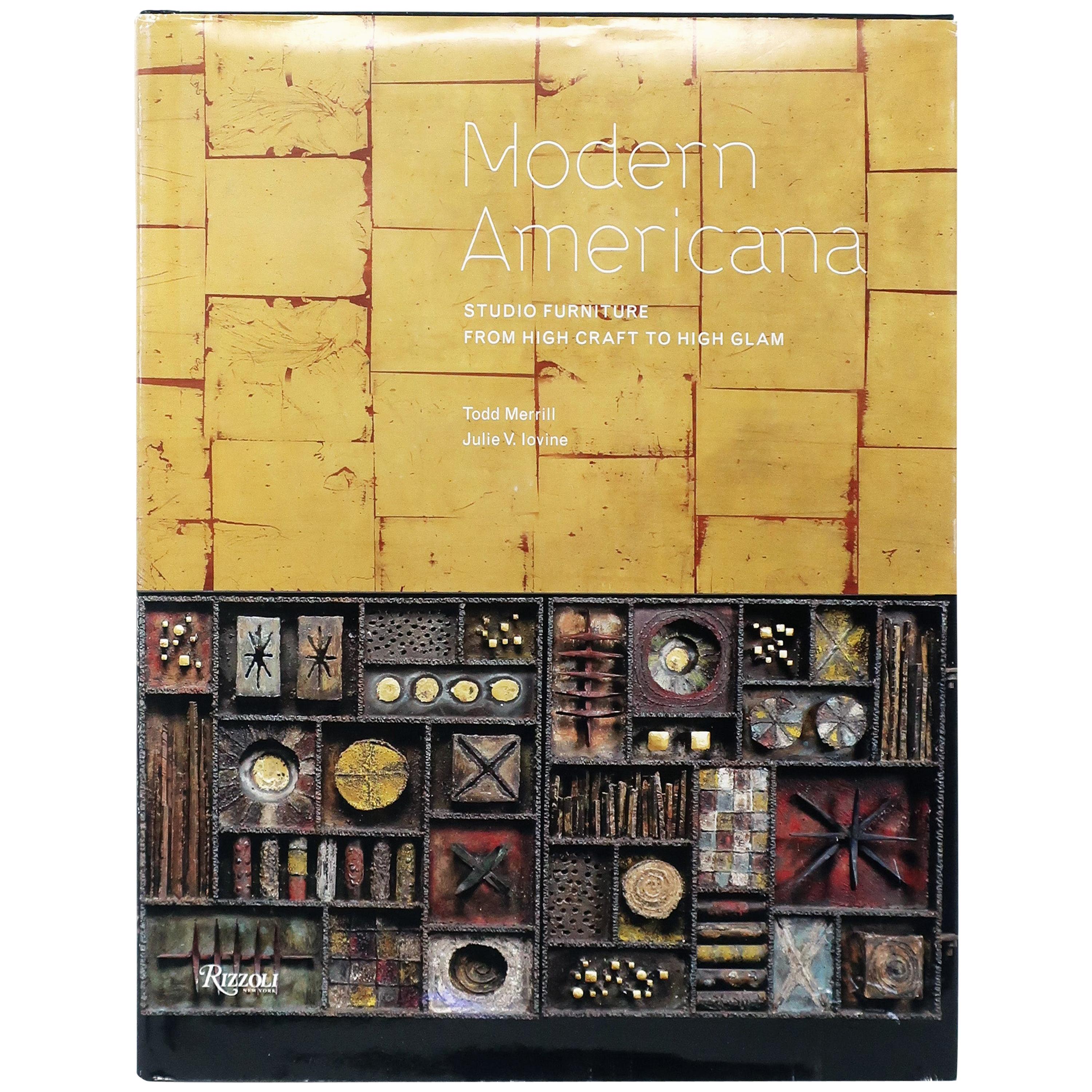 Modern Americana Studio Furniture book by Todd Merrill and Julie Iovine