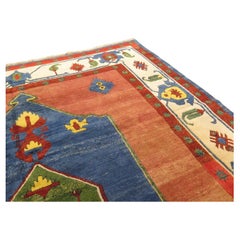 Modern Anatolian Carpet of Serapi Design