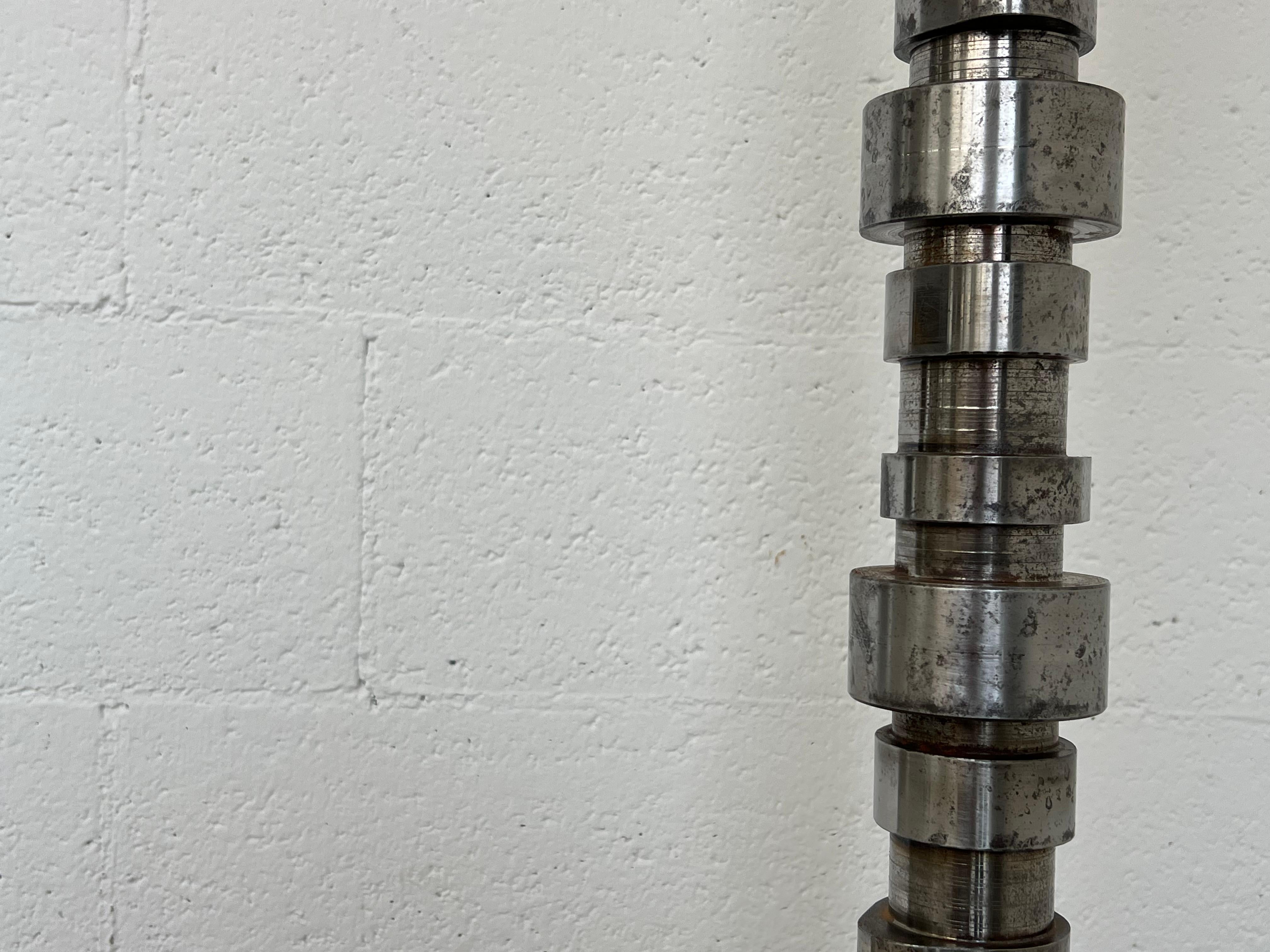 Aluminum Modern and minimal Metal sculpture, abstract art metal layers by Spinzi Milano For Sale
