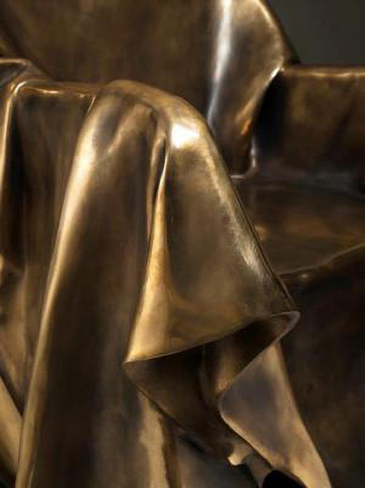 Modern Andrea Salvetti for Dilmos Limited EditionArmchair Sculpture Bronze Cast  In New Condition For Sale In Milan, IT