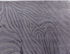 Modern Animal Print-Inspired Banana Silk Rug by Doris Leslie Blau