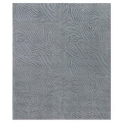 Modern Animal Print-Inspired Banana Silk Rug by Doris Leslie Blau