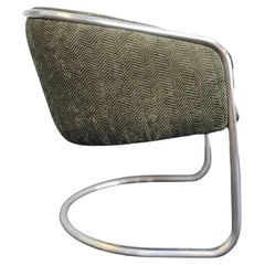 Vintage Modern Anton Lorenz Style Club Chairs, a Pair