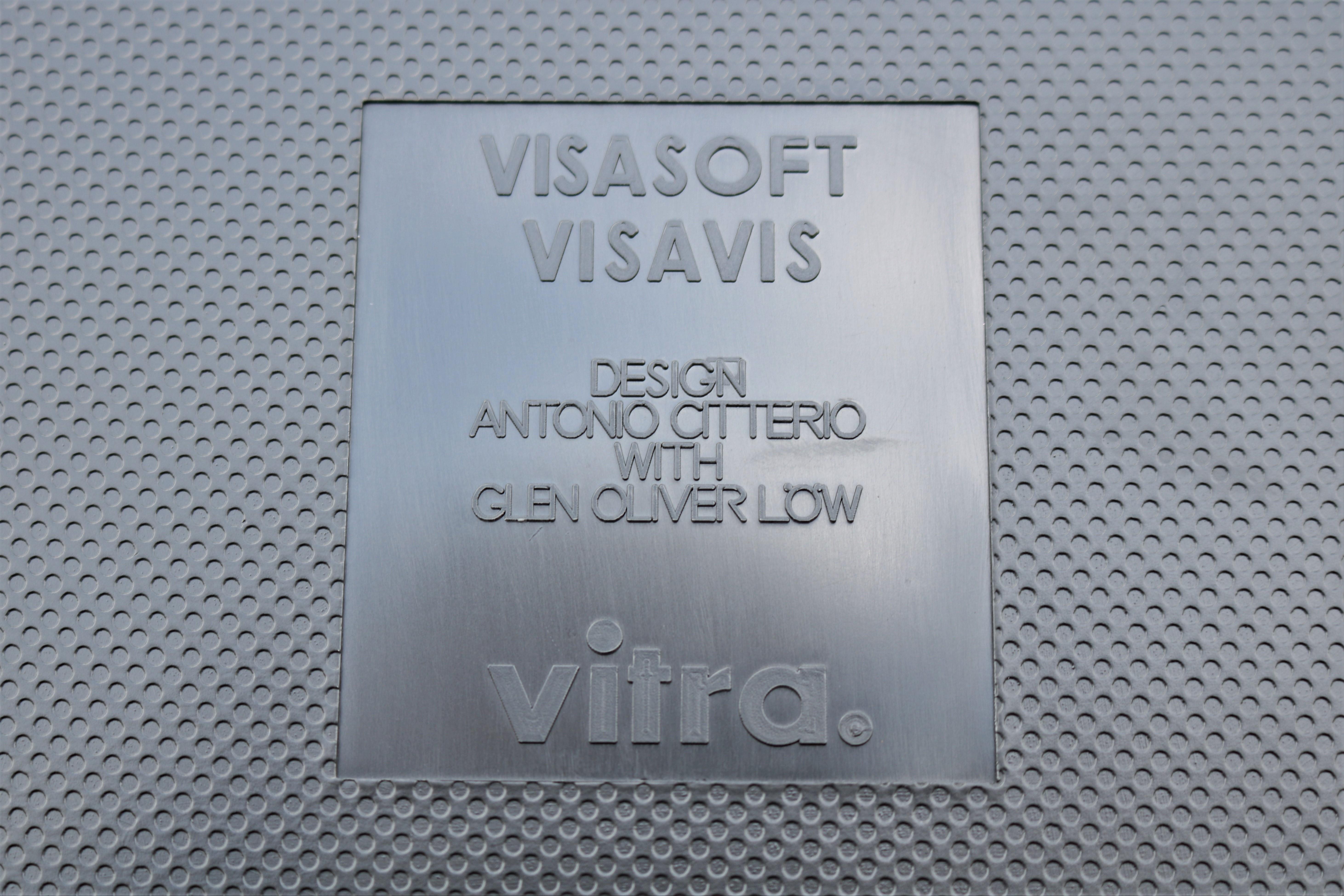 Modern Antonio Citterio for Vitra Visasoft Visavis Conference Chairs, Set of 10 For Sale 4