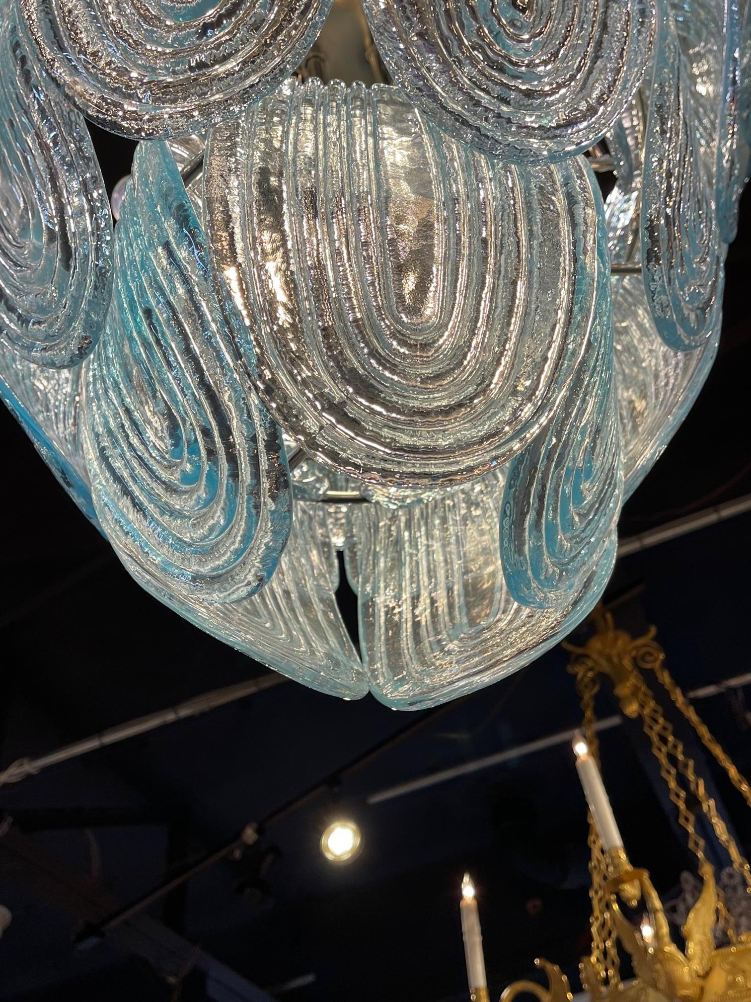 lampadario a cascata