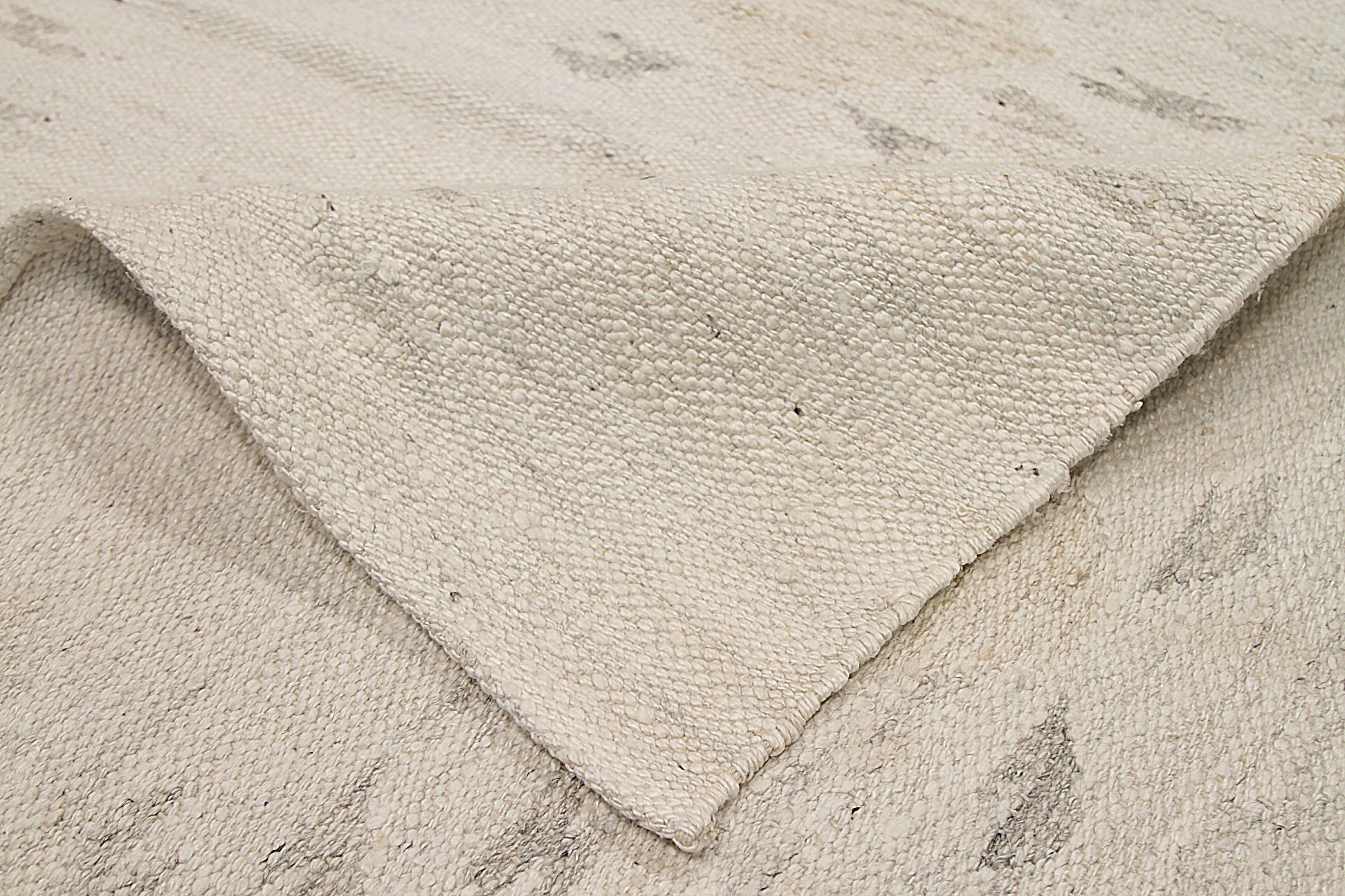 Hand-Woven Modern Area Rug Swedish Design