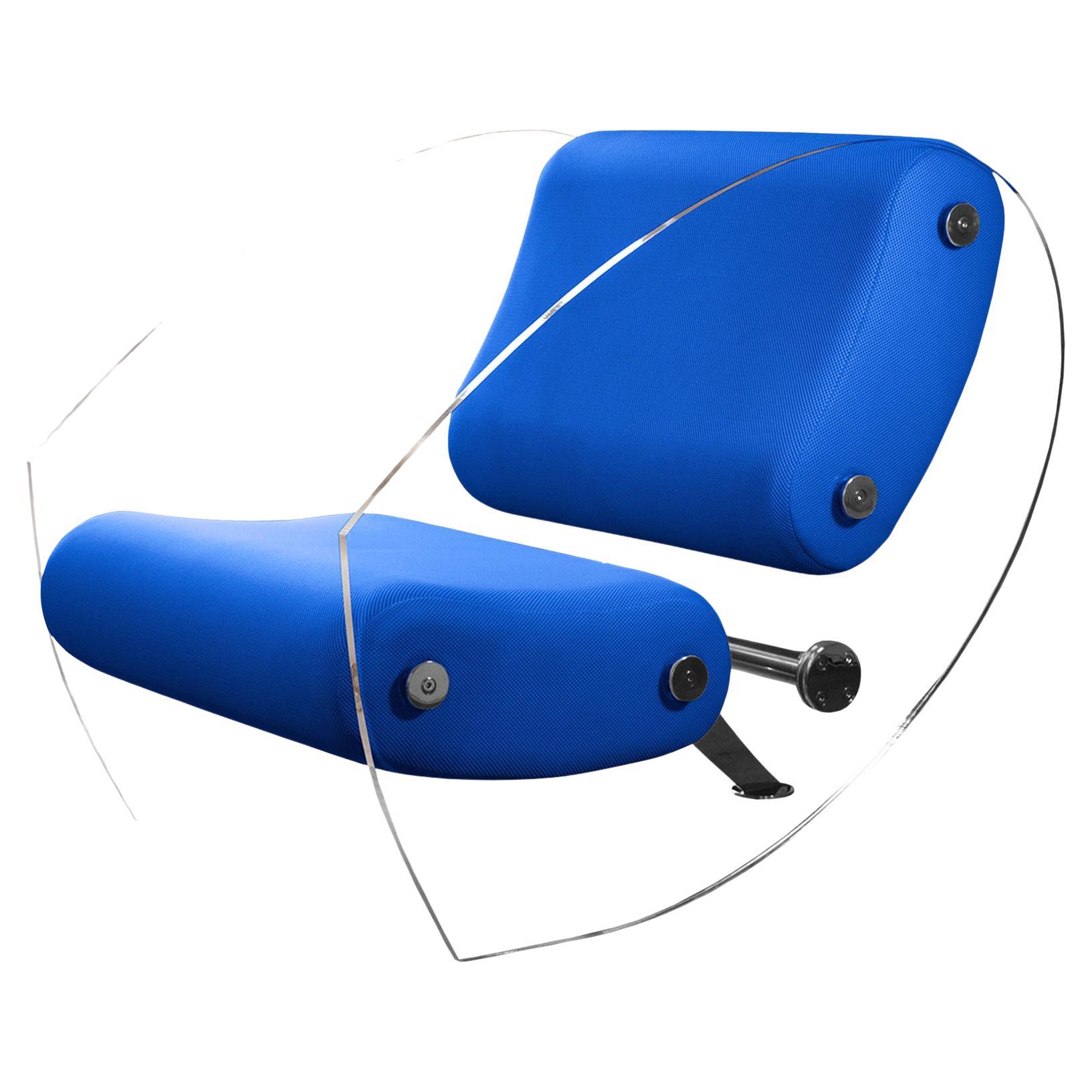 Modern Armchair in Transparent Cast PMMA – MW07 Contemporary Design