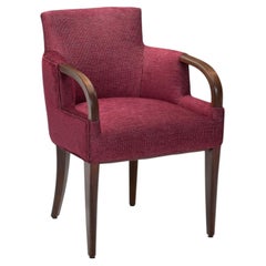 Modern Armchair with Red Upholstery, Europe 1960s