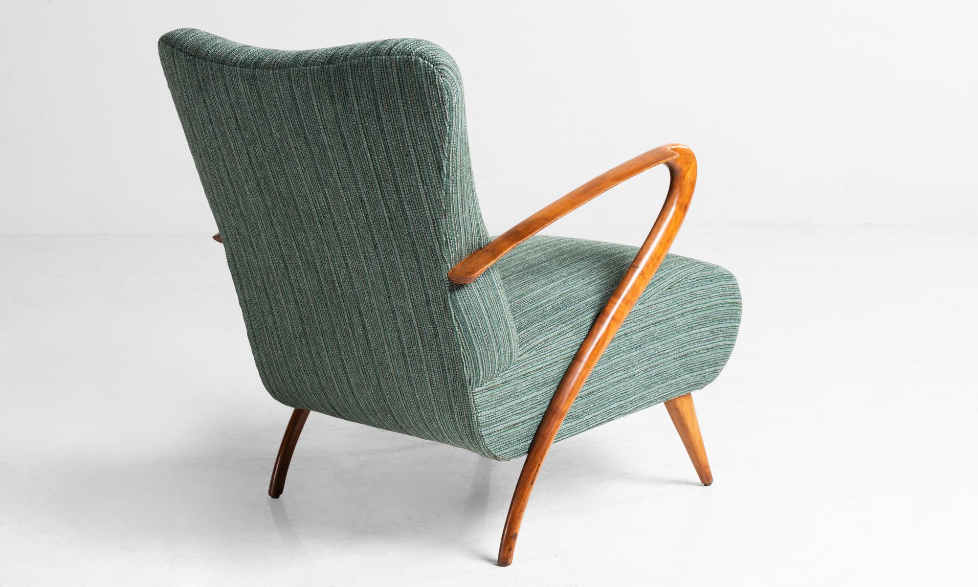 Italian Modern Armchairs, Italy, circa 1950