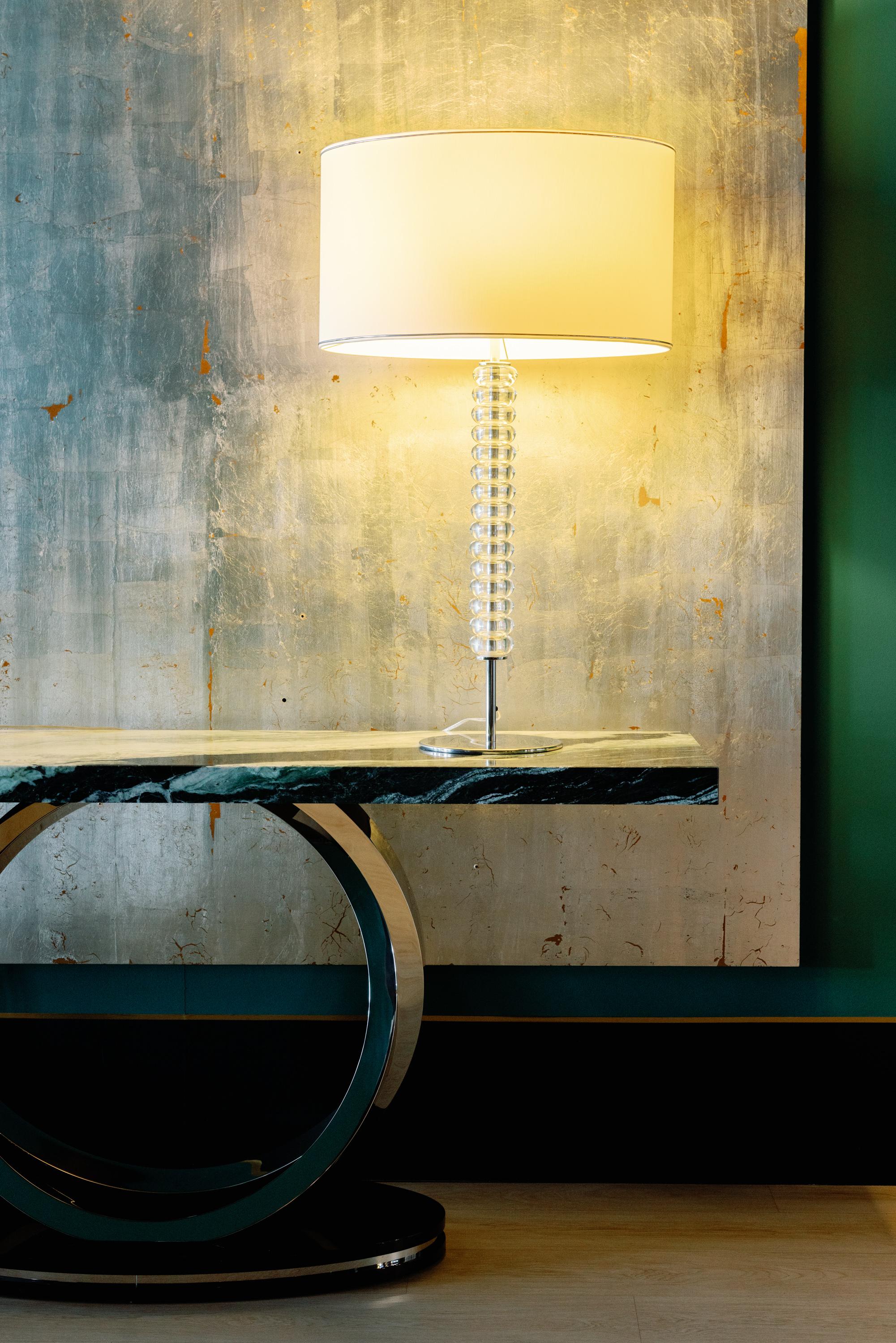 Art Deco Armilar Console Table, Green Jade Marble, Handmade by Greenapple For Sale 1