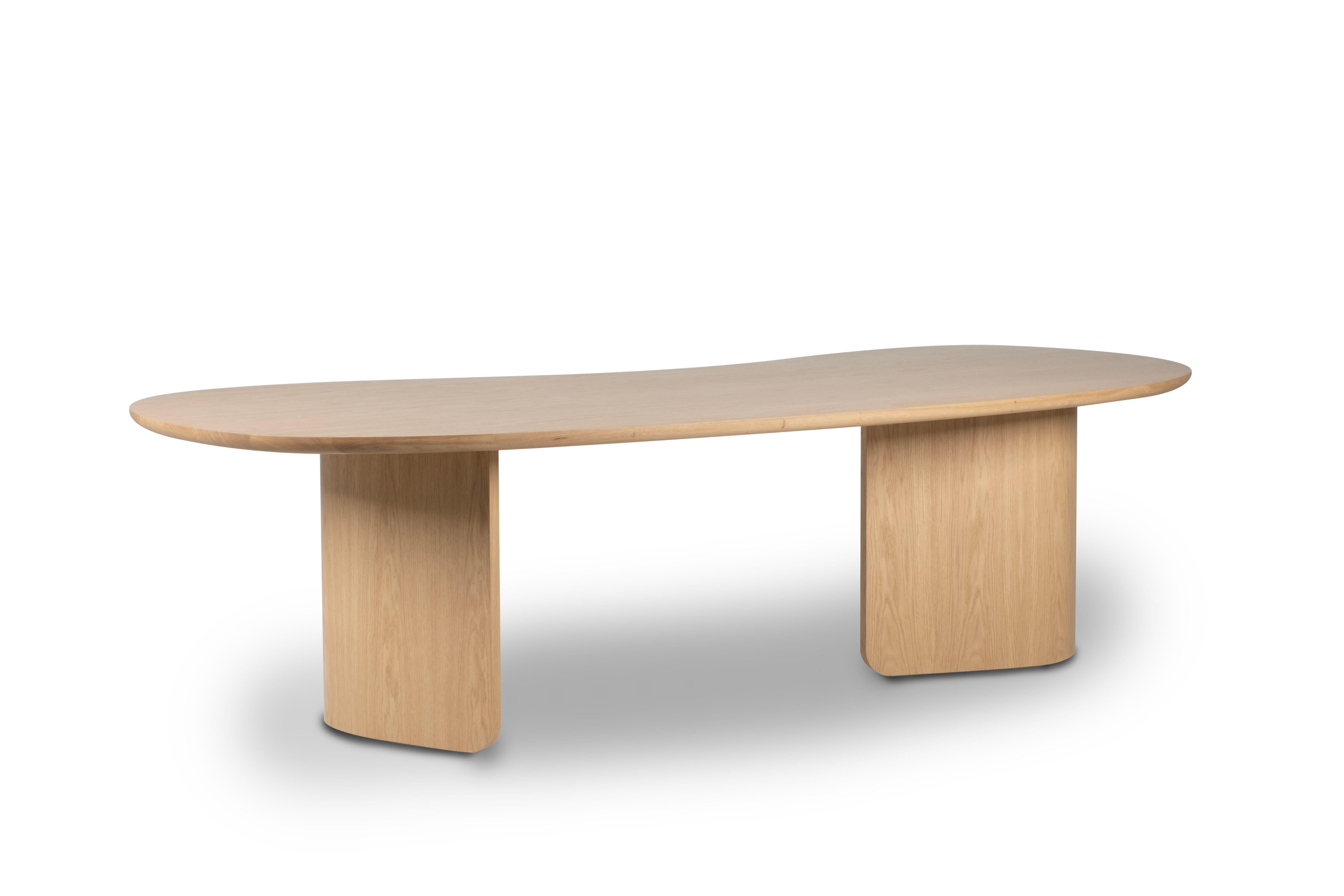 Modern Armona Dining Table, American Oak, Handmade in Portugal by Greenapple In New Condition For Sale In Lisboa, PT