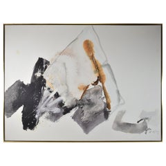 Abstraktes Ölgemälde der modernen Kunst von Chuang Che