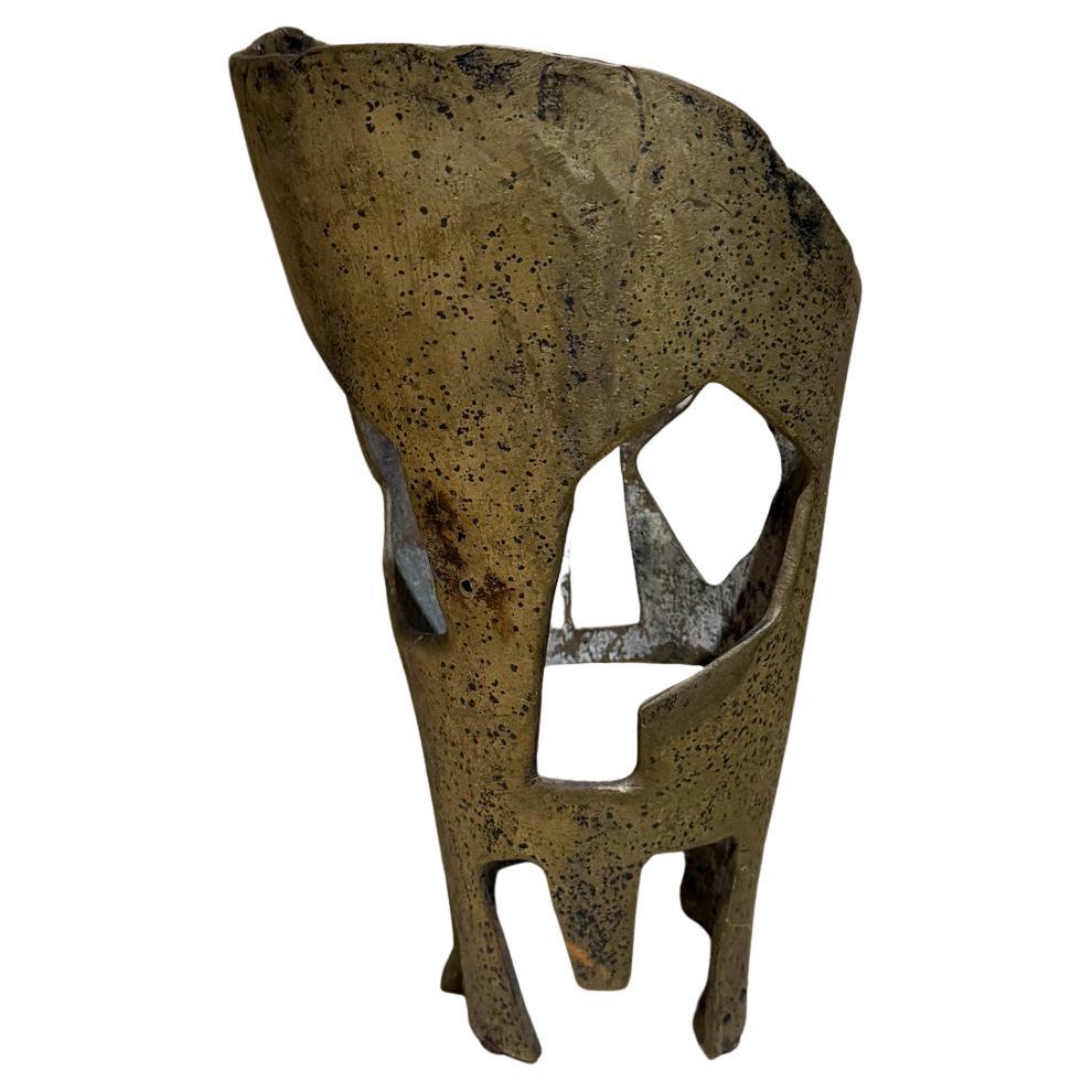 Escultura de calabaza de bronce de arte moderno