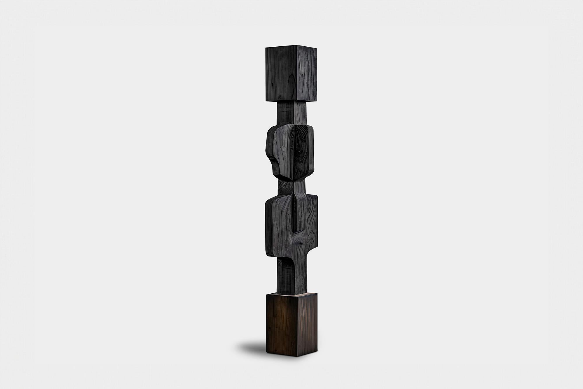 Modern Art Burn Wood Abstract Unseen Force No35 by Joel Escalona


——

This monolithic sculpture, designed by the talented Artist Joel Escalona, is a towering example of beauty in craftsmanship. Hand and digital machine made; the standing sculpture