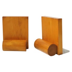 Art Deco Modern Bookends, Pair