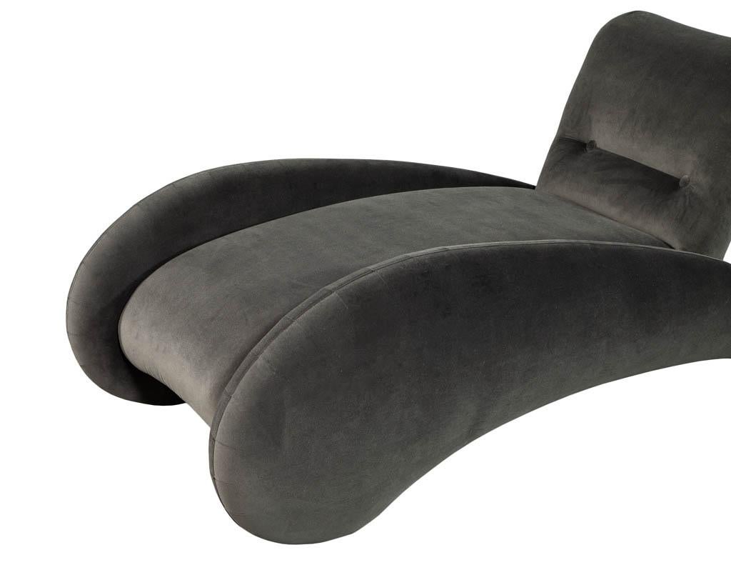 art deco style chaise lounge