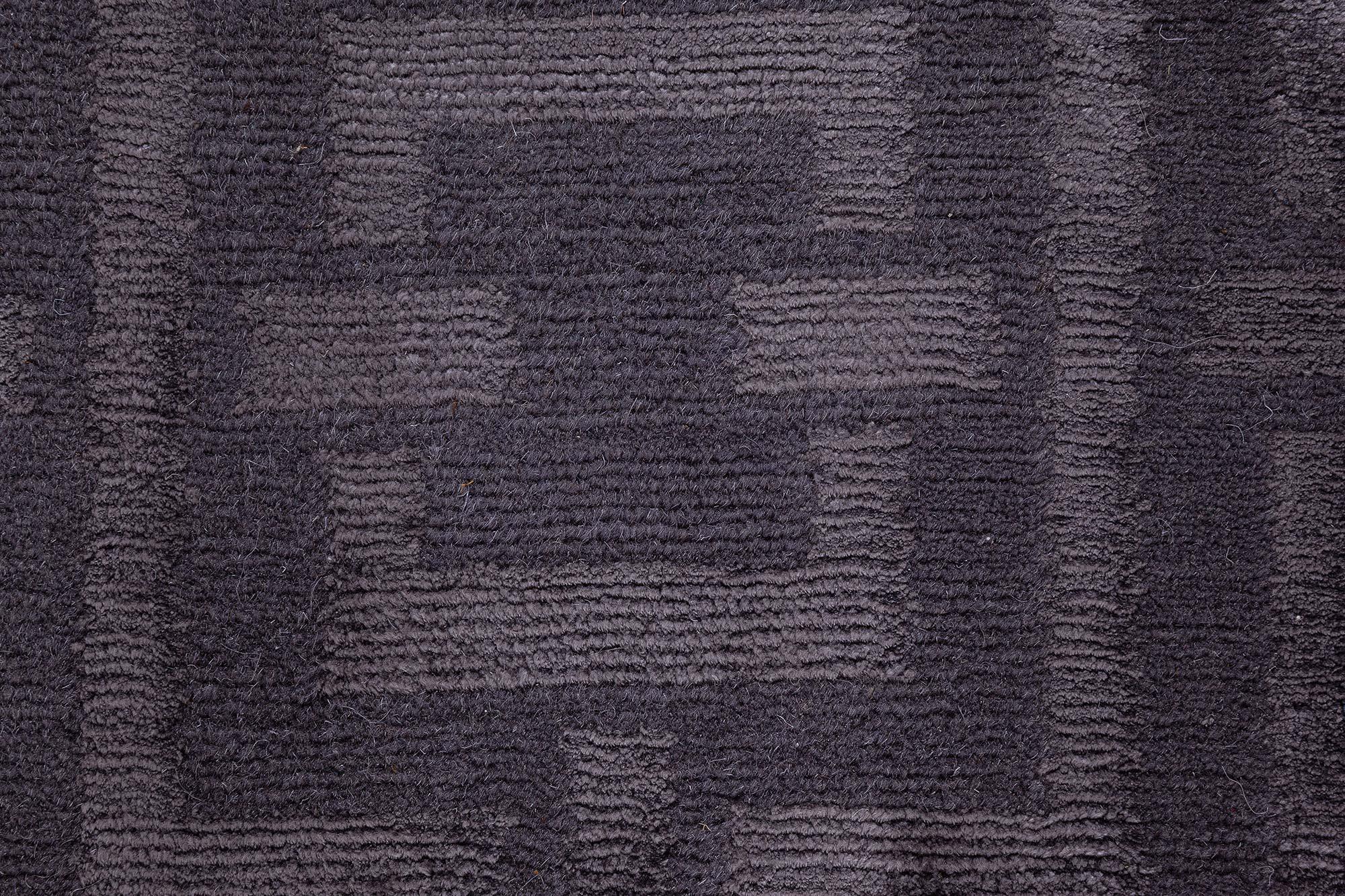 Modern Art Deco Style Wool & Silk Rug by Doris Leslie Blau In New Condition For Sale In New York, NY