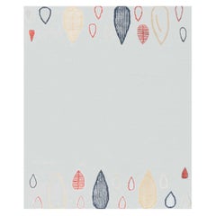Modern Art Deco Inspired Hand Knotted Wool Rug by Doris Leslie Blau